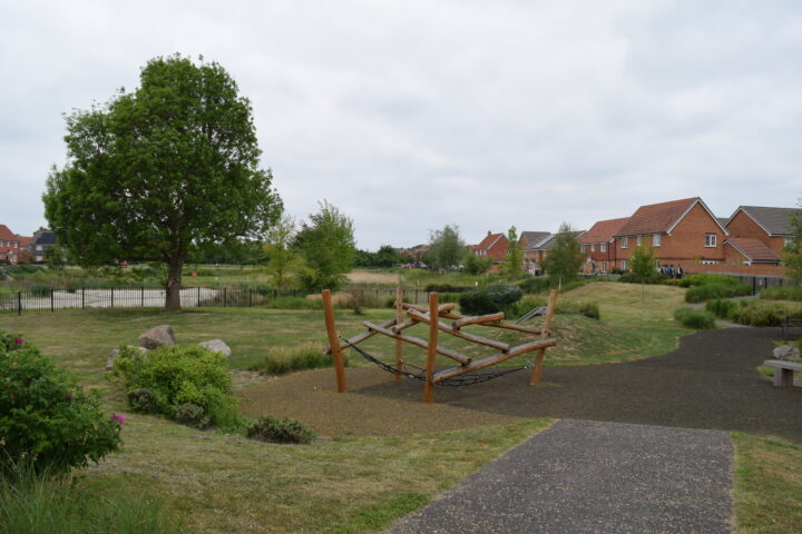 Play equipment in Didcot