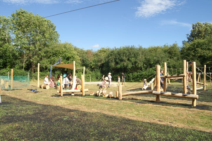 New playground in Long Wittenham funded by the Capital Grant Scheme
