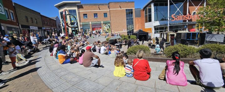 TRAIN activities at the Orchard Centre in Didcot