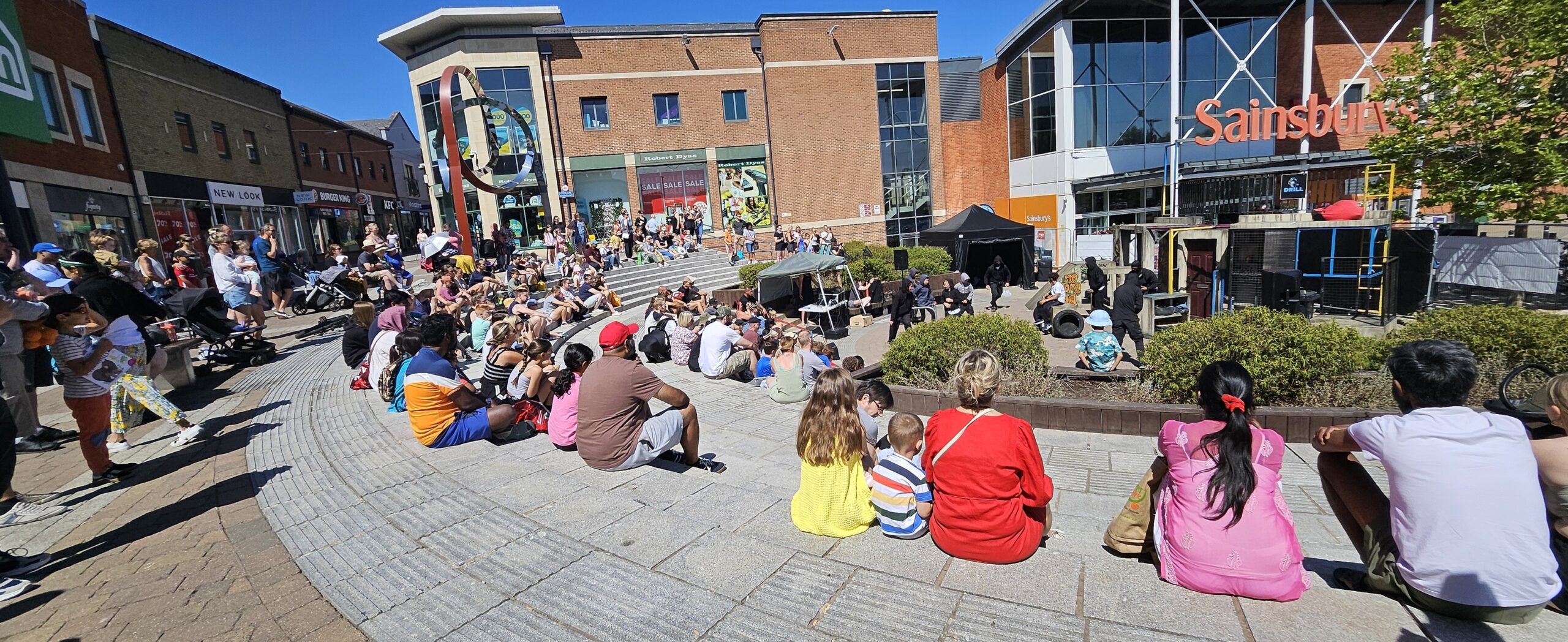 TRAIN activities at the Orchard Centre in Didcot