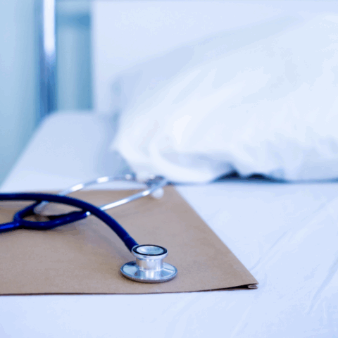 Image of hospital bed