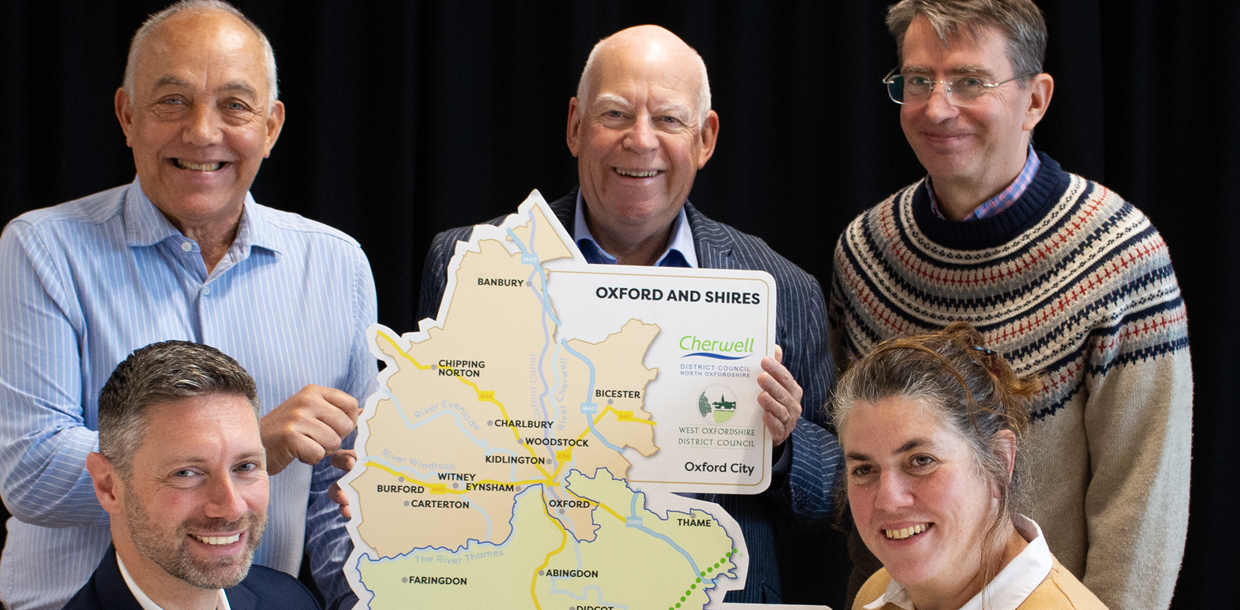 Five council leader head shots