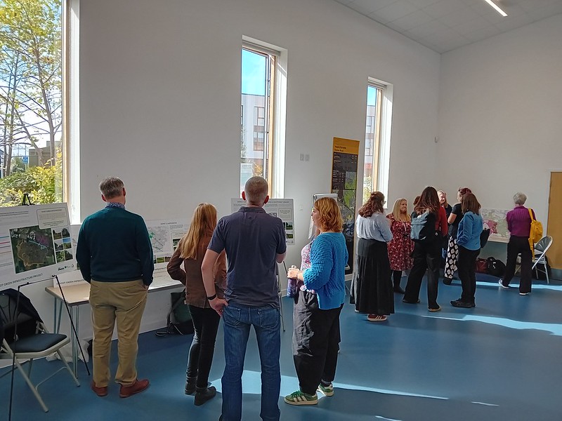 Members of the public at the Didcot Garden Town event September 2025